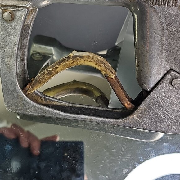 COLLECTIBLE Vintage OPW 1A Fil-O-Matic Dover Gas Pump Nozzle Canada - Picture 10 of 15